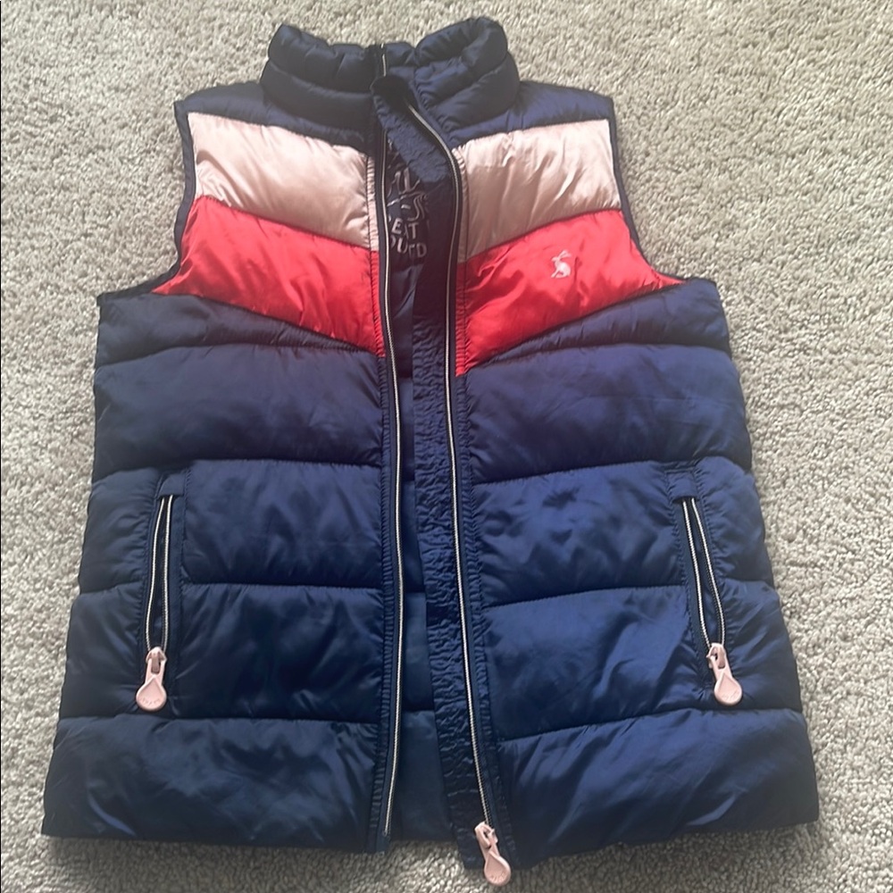Colorblock Puffer Vest